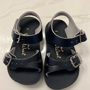 Navy Sun San Sea Wee Sandals